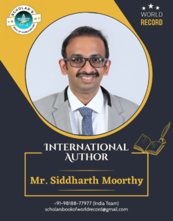 02 Siddharth Moorthy – International Author Creative