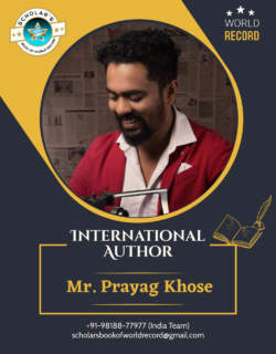05 Prayag Khose – International Author Creative