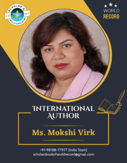 15 Mokshi Virk – International Author Creative