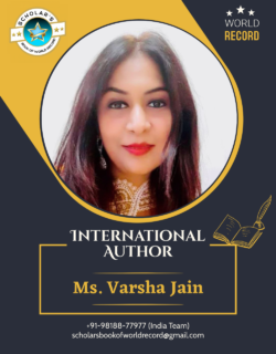 30 Varsha Jain – International Author Creative