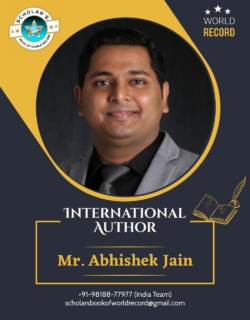 33 Abhishek Jain – International Author Creative
