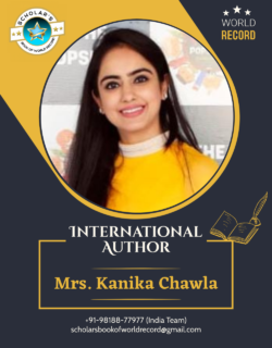 40 Kanika Chawla – International Author Creative